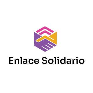 Enlace Solidario logo on white background